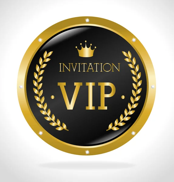 VIP-ontwerp. — Stockvector