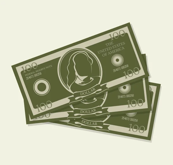 Diseño de dinero . — Vector de stock