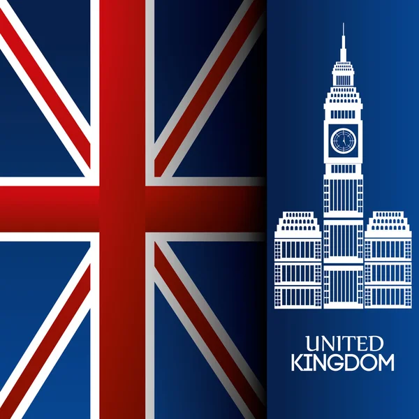 Diseño británico . — Vector de stock