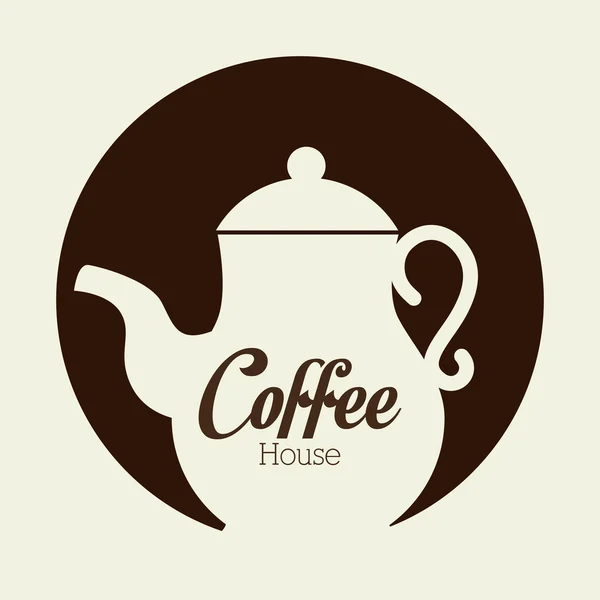 Diseño de café . — Archivo Imágenes Vectoriales