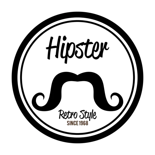 Projekt Hipster. — Wektor stockowy