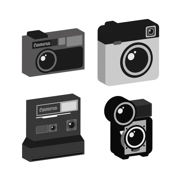 Εικονίδιο κάμερας — Διανυσματικό Αρχείο
