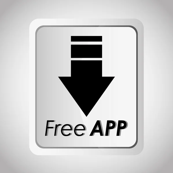 App gratuite — Image vectorielle