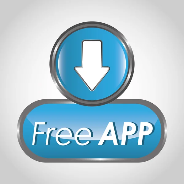 Ücretsiz app — Stok Vektör