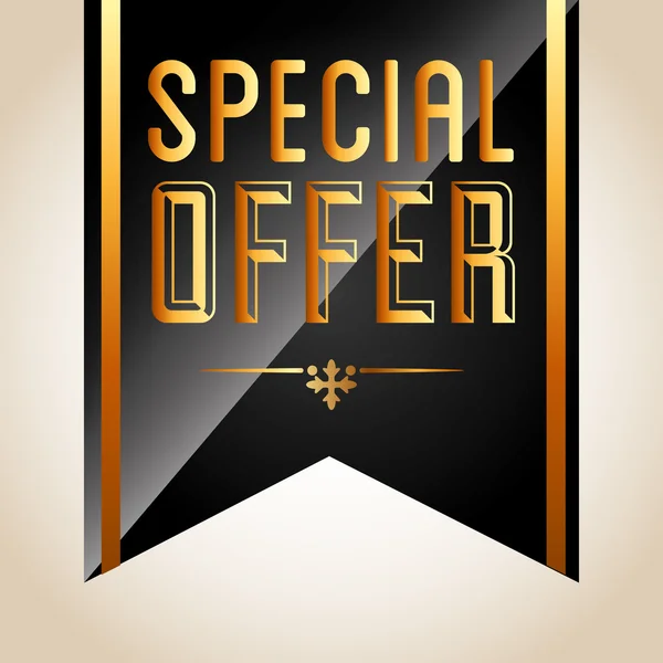 Oferta especial — Vector de stock