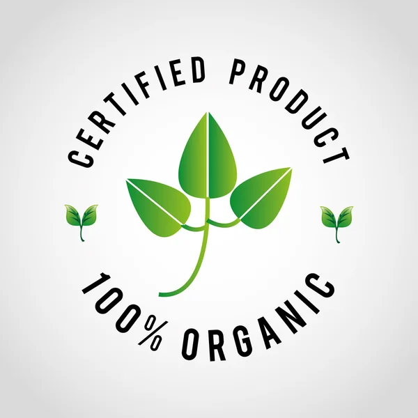 Organický produkt — Stockový vektor