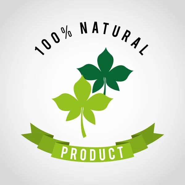 Organic product — Stock Vector
