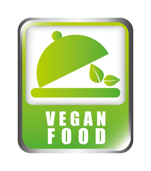 Makanan vegan - Stok Vektor