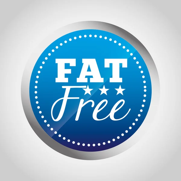Livre de gordura — Vetor de Stock