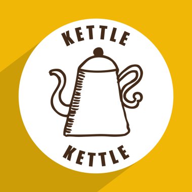 kahve su ısıtıcısı simgesi