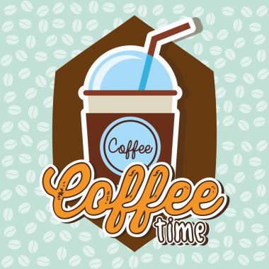 kahve saat simgesini