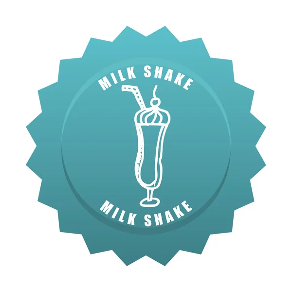 Milkshake — Stockvector