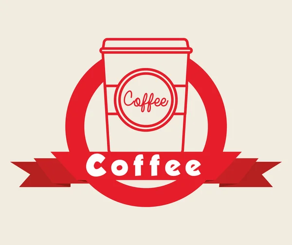 Icono hora del café — Vector de stock