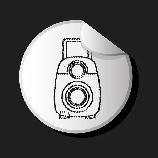 Icono de cámara — Archivo Imágenes Vectoriales