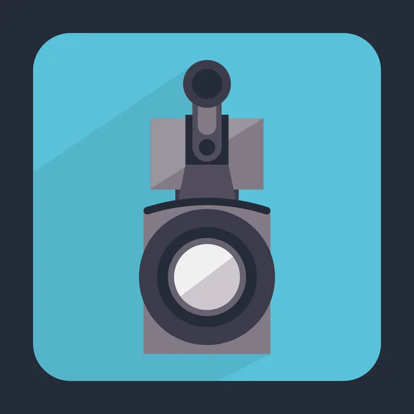 Icône de caméra — Image vectorielle