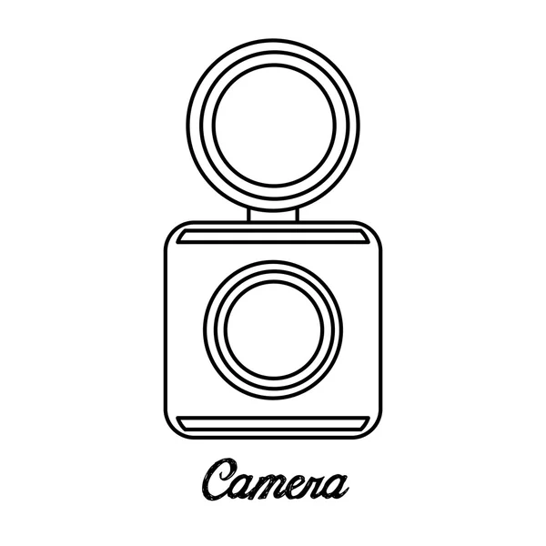 Icono de cámara — Vector de stock