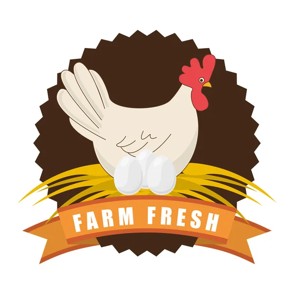 Farm fresh — Stock Vector