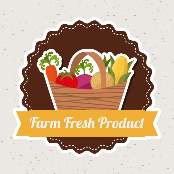 Farm fresh — Stock Vector