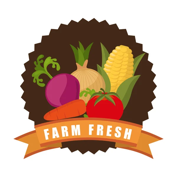 Farm fresh — Stock Vector