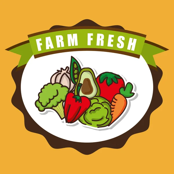 Farm fresh — Stock Vector