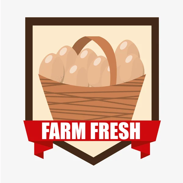 Farm fresh — Stock Vector