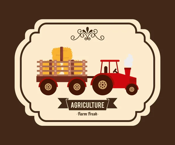 Фермерское хозяйство — стоковый вектор