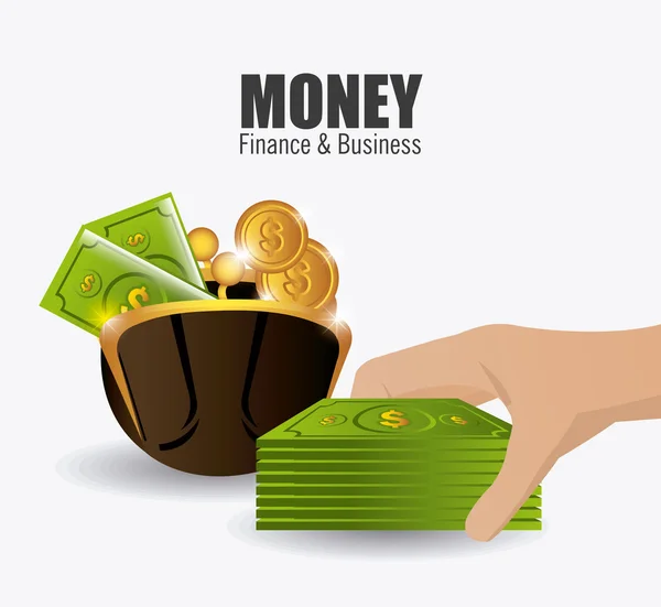 Money design. — Stock Vector