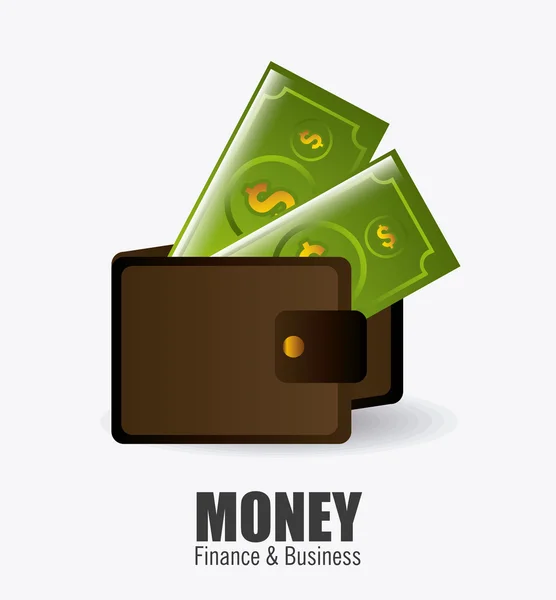 Design de dinheiro . — Vetor de Stock
