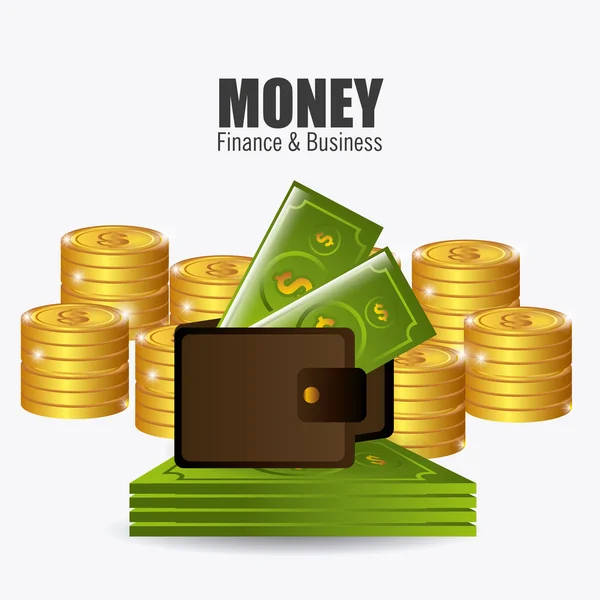 Conception d'argent . — Image vectorielle