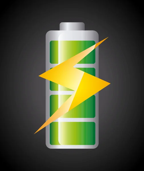 Batterij — Stockvector