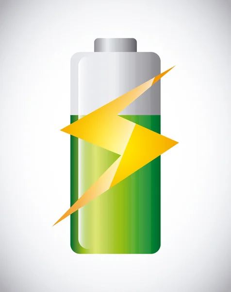 Battery power — Stock Vector