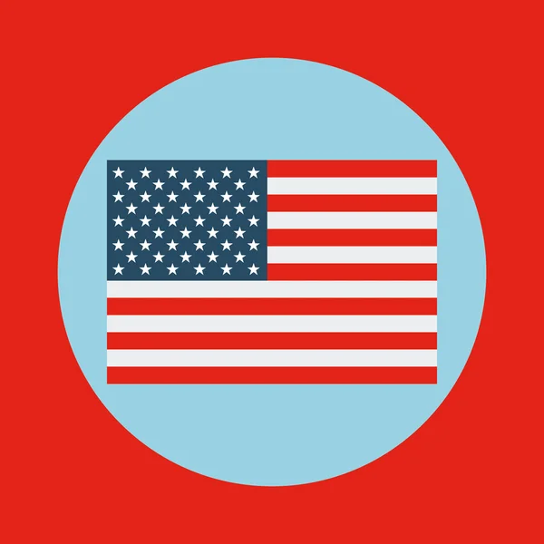 Symbole USA — Image vectorielle