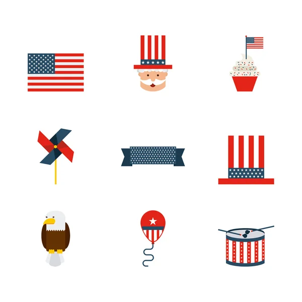 USA symbool — Stockvector