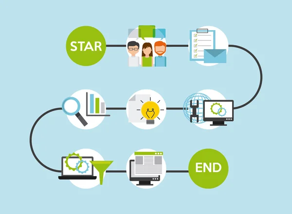 Software de programación — Vector de stock