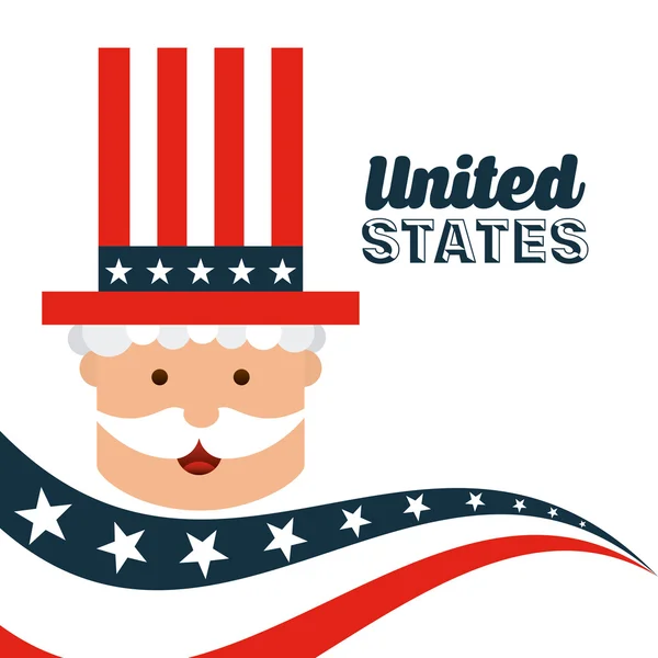 USA embleem — Stockvector