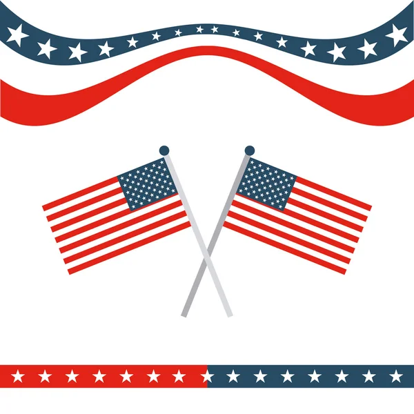 USA embleem — Stockvector