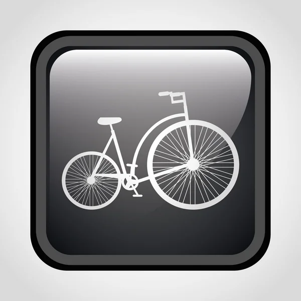 Bisiklet Simgesi — Stok Vektör