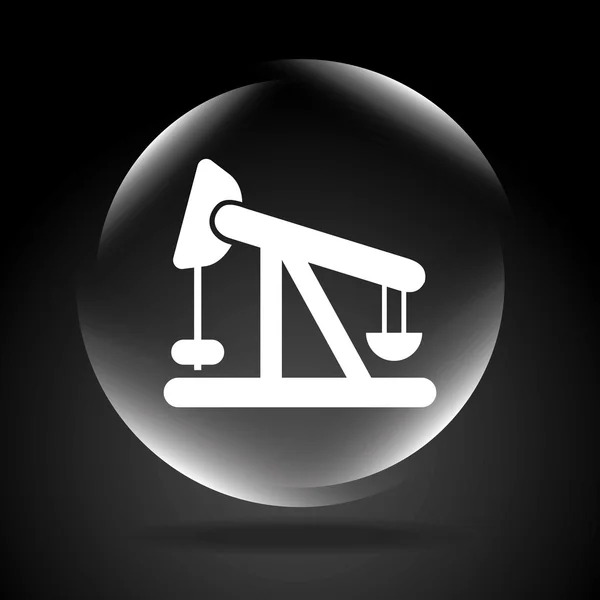 Industrie pétrolière — Image vectorielle