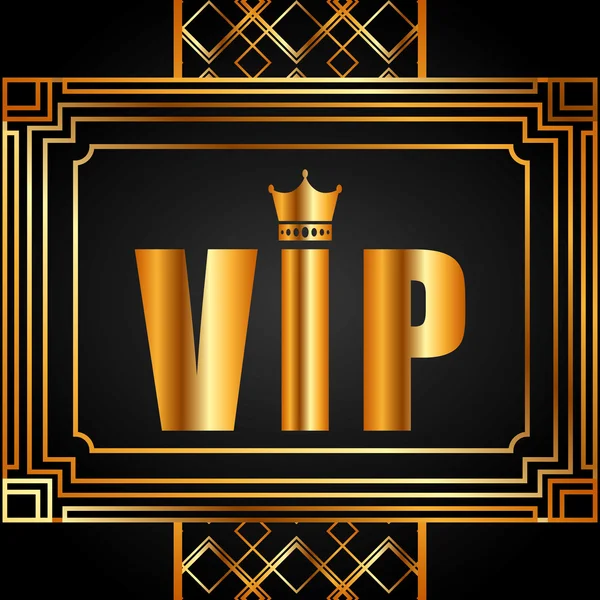 Vip card — Stock Vector