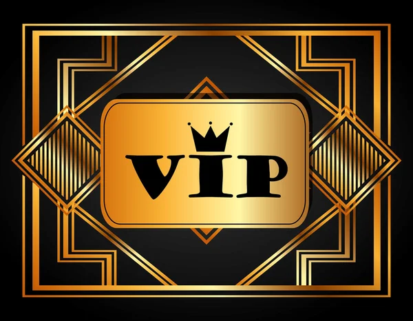 Vip card — Stock Vector