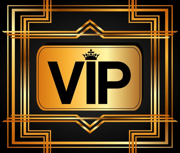 Vip card — Stock Vector