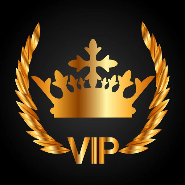 Tarjeta Vip — Vector de stock