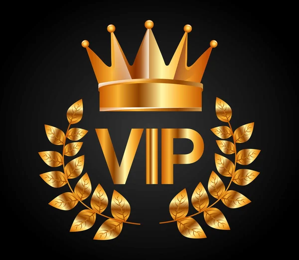 Tarjeta Vip — Vector de stock