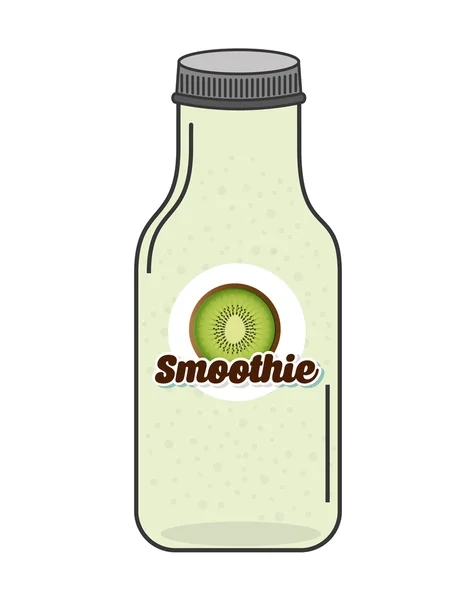 Smoothie fruit — Stock Vector