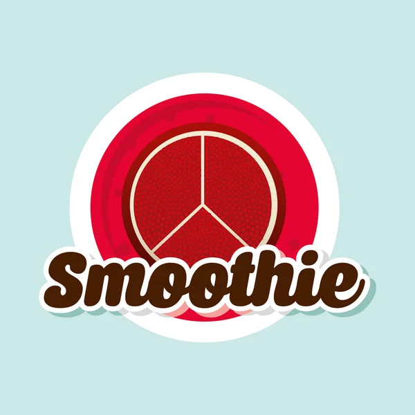 Fruits de smoothie — Image vectorielle