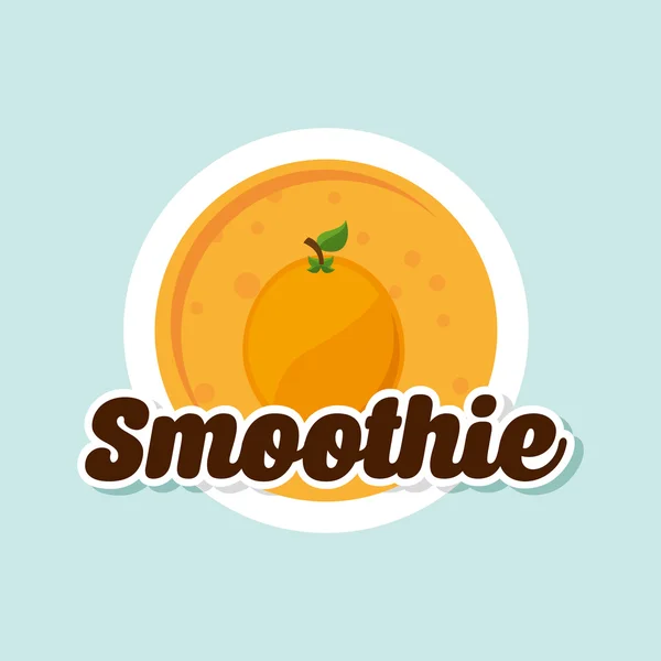 Smoothie fruit — Stock Vector