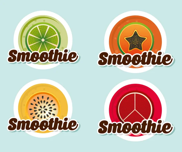 Produit smoothie — Image vectorielle