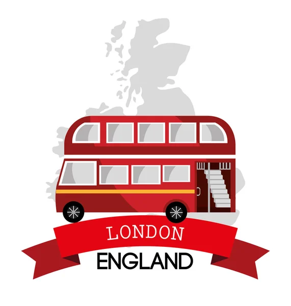 Inglaterra design . —  Vetores de Stock