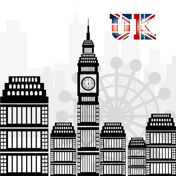 Inglaterra design . — Vetor de Stock