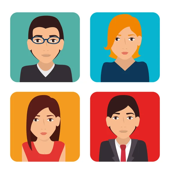 Diseño de personas . — Vector de stock